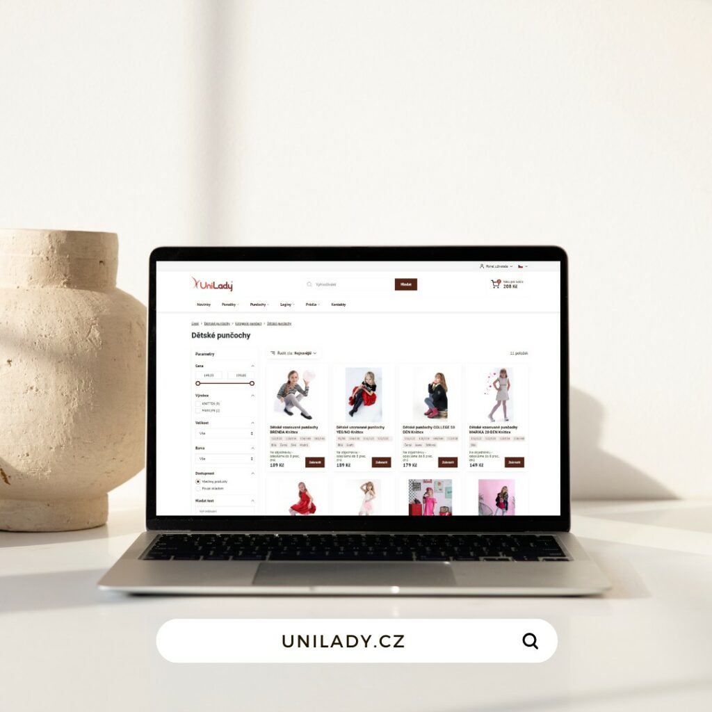 E-shop UniLady.cz - kategorie dětské punčuchy